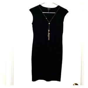 NWT Express Black Sweater Dress